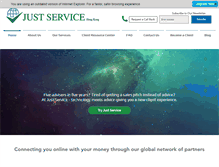Tablet Screenshot of justservicehk.com